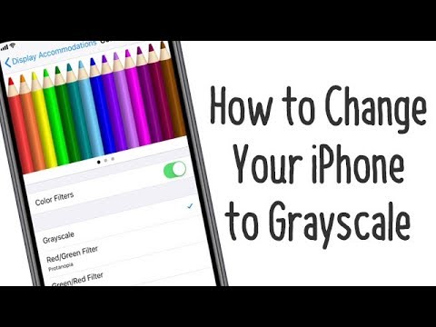 How to Change Your iPhone to Grayscale