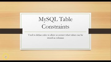 MySQL CONSTRAINTS | Table constraints MySQL|MySQL constraints primary key  UNIQUE KEY FOREIGN KEY