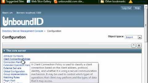 Bullet Proofing UnboundID DS - part 2: StartTLS with Web UI