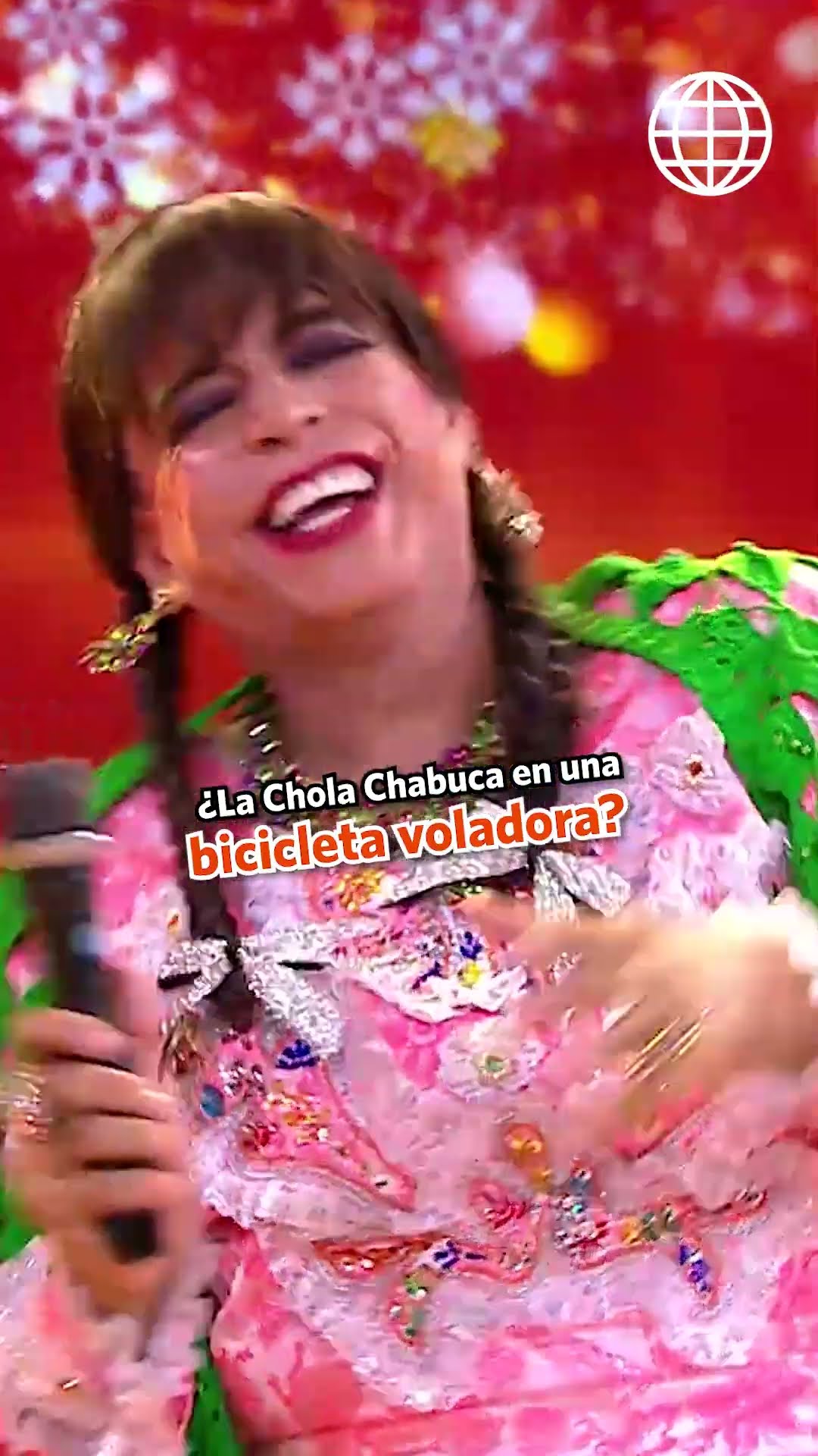 MANDE QUIEN MANDE | ¡La Chola Chabuca en una bicicleta voladora! | #shorts
