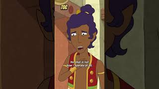 hopefully this genie can grant self-confidence! 📺: #krapopolis #richa...