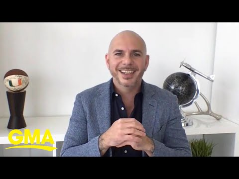 Pitbull Says Growing Up In Miami In The 80S Made Him The Global Motivator He Is Today L Gma Digital