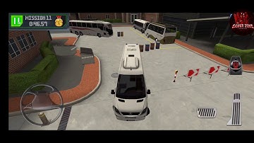 Bus station learn to drive/ bus simulator indindonesia/Android game play / bus driving