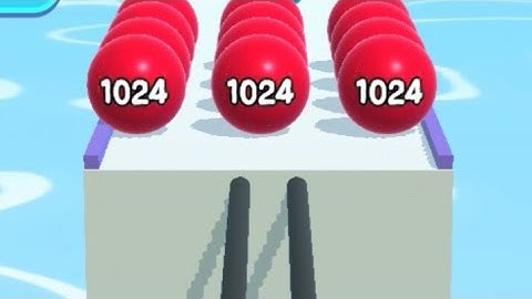 Ball run 2048 game play level 67-68 android ios gameplay