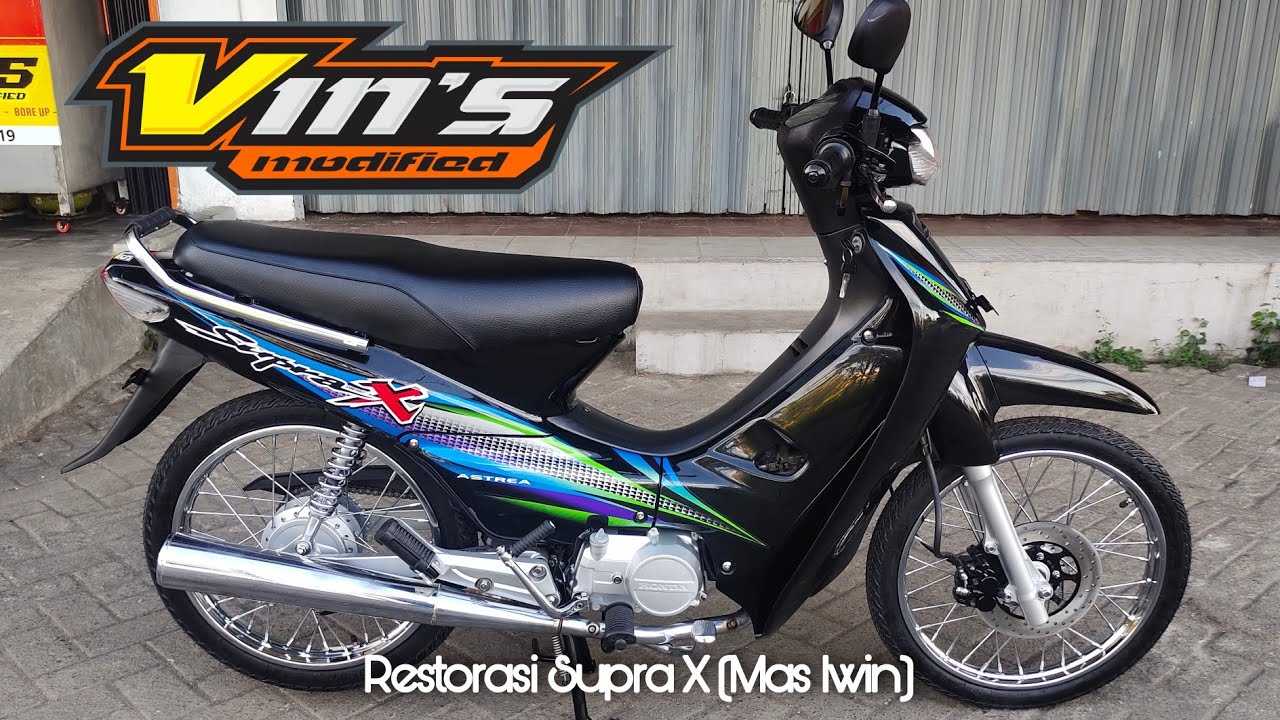 Restorasi Supra X Mas Iwin | Vins Modified #restorasi #vinsmodified