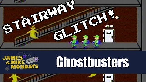 Ghostbusters (NES) "Defeating the Stairwell" James & Mike Mondays