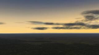 grand canyon flight - x-plane 10