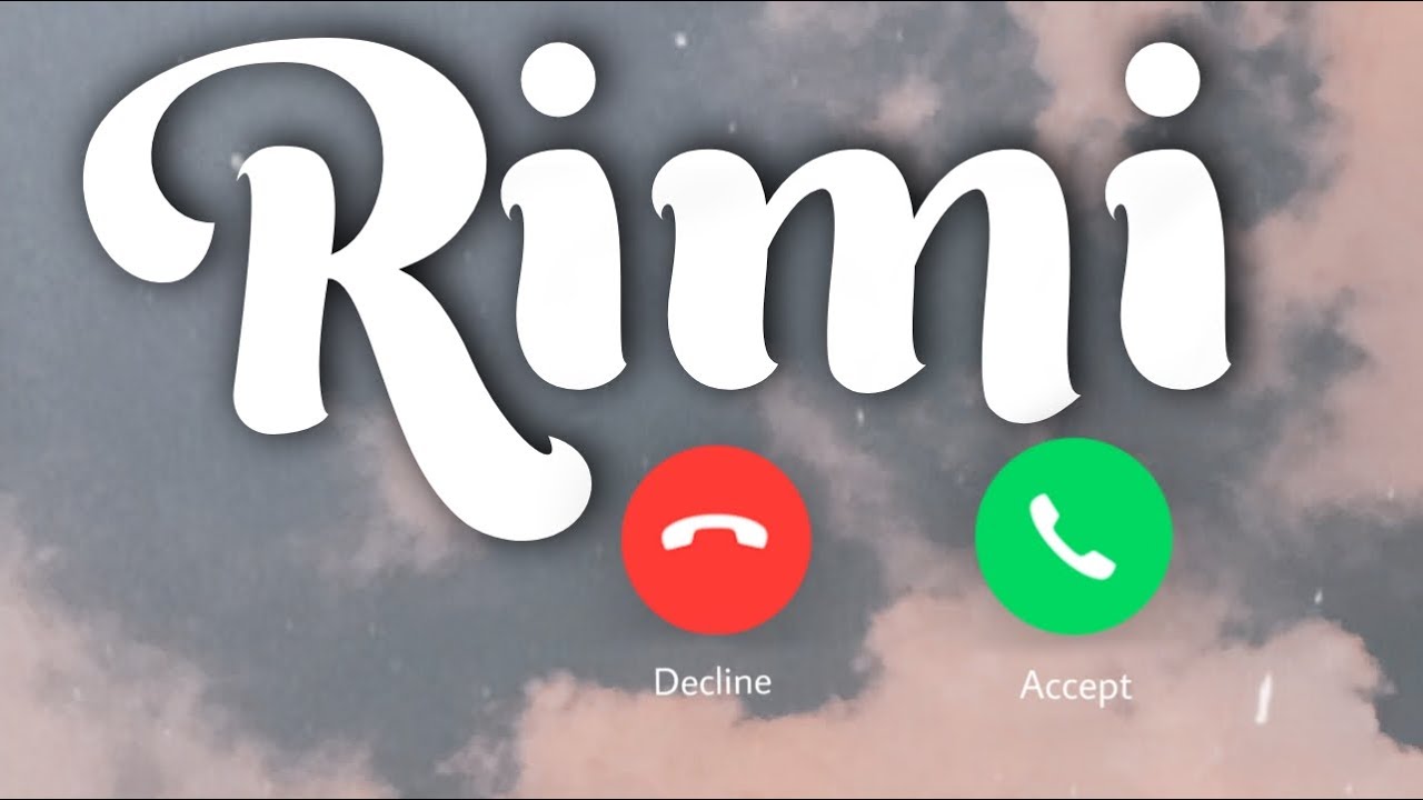 Call Rumi Rimg Tone rimi please pickup the phone ringtone // a to z indian tech // rimi ...