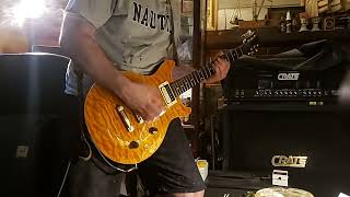 Evile-"Bathed In Blood" guitar cover