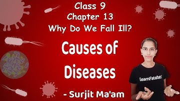 Class 9 Science Ch 13 Why Do We Fall Ill? : Part 4 Causes of Diseases - Surjit Ma
