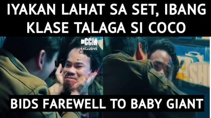 BIDS FAREWELL KAY BABY GIANT, IYAKAN LAHAT SA SET | BATANG QUIAPO - YouTube