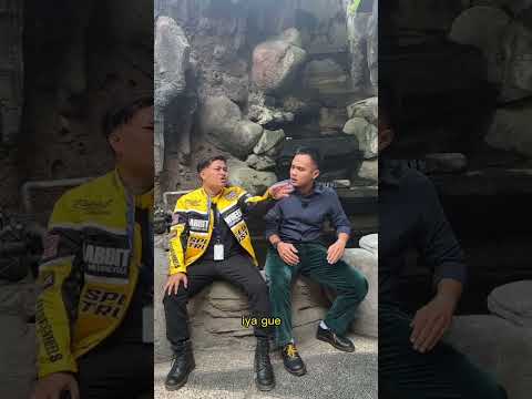 Aelah baru mencungul dia. Gimana breek ??