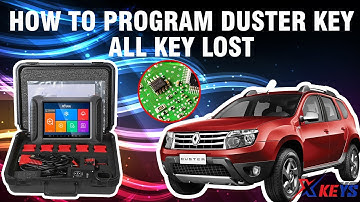Renault Duster 2010-13 Key Programming All Key Lost | X100 Pad Elite | X100 Pad 2 | X100 Pad 1