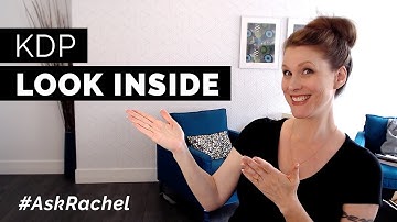 KDP Look Inside Feature | #AskRachel