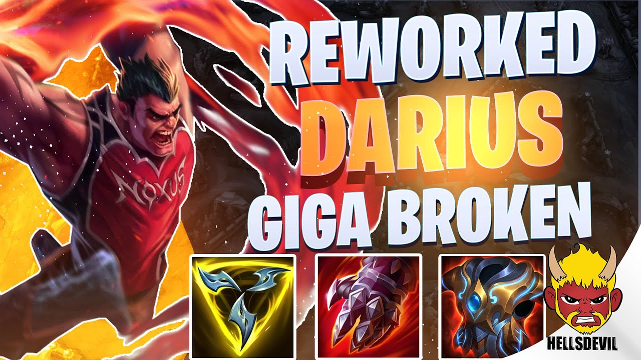 WILD RIFT REWORKED DARIUS IS GIGA BROKEN! (SPAM ULT) Challenger