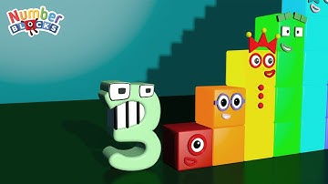 Russian Alphabet Lore Jump and Count Numberblocks Step Squad 1-50