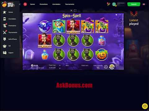 HellSpin Casino No Deposit Bonus 15 Free Spins on Askbonus.com