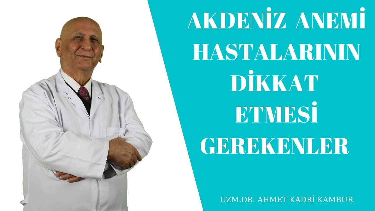 Akdeniz Anemizi Hastalarının Dikkat Etmesi Gerekenler