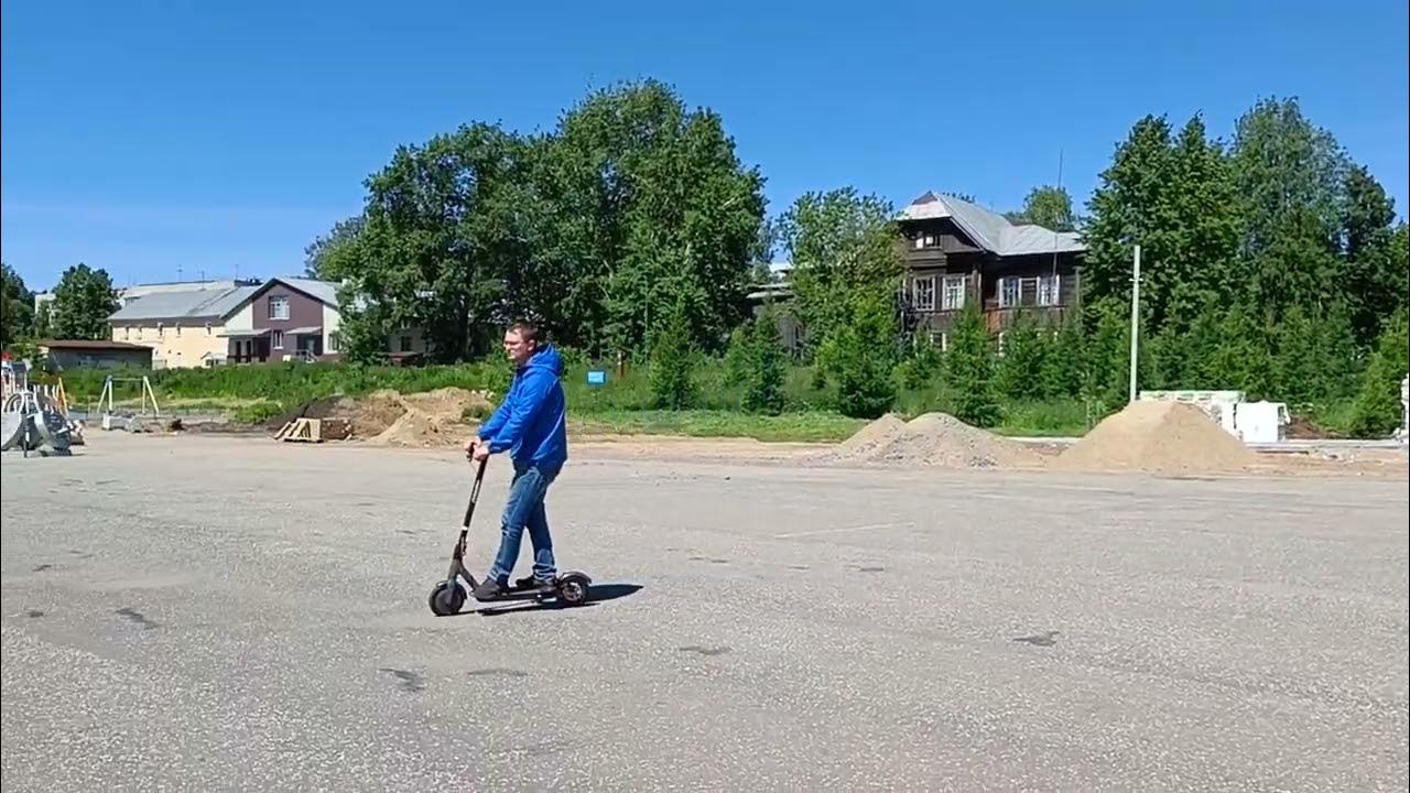 Электросамокат Digma urban Lite покатушки 2 - YouTube