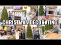 *NEW* CHRISTMAS HOME DECORATING 2023!!😍 DECORATE &amp; CLEAN WITH ME | 2023 CHRISTMAS DECORATING IDEAS