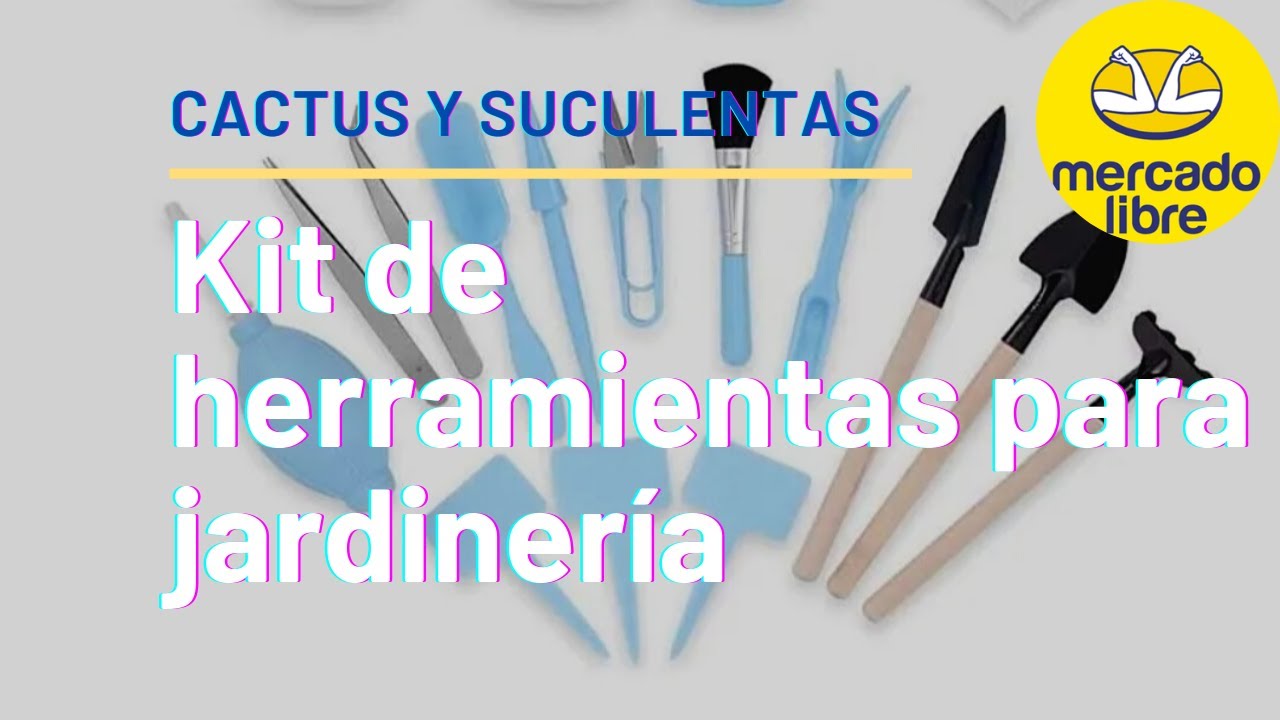 Kit de herramientas para Jardinería - YouTube