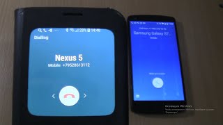 Over the Horizon Incoming call & Outgoing call at the Same Time Nexus 5+Samsung Galaxy S7 edge Cover Resimi