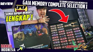 REVIEW - DX SOUND CAPSULE GAIA MEMORY EX - GAIA MEMORY COMPLETE SELECTION 01 [Kamen Rider Double]