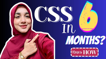 CSS Exam in 6 Months? Here’s How I Did It | Saman Rauf | FSP | 52nd common