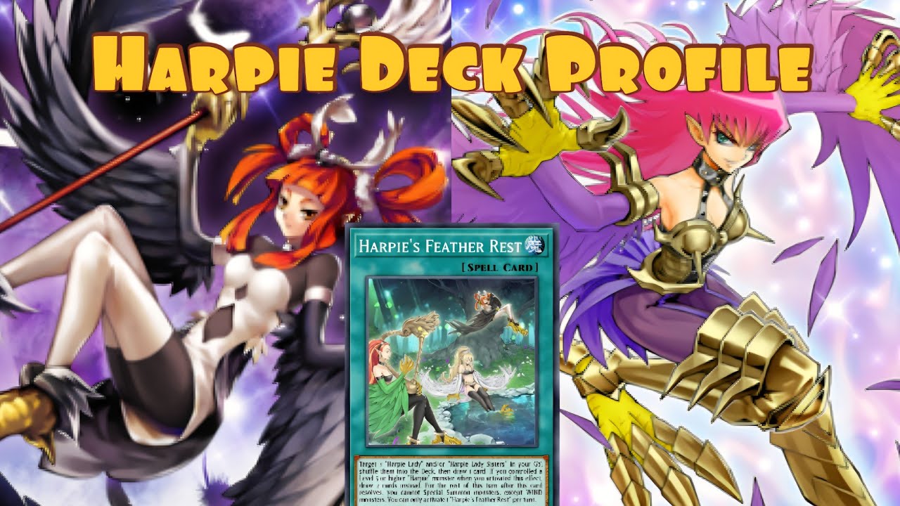 yu gi oh deck harpie Complete Custom for Yu-Gi-Oh! Mint / near mint condition trading card Yu-Gi-Oh! - Harpie Lady Sisters