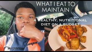 Healthy, nutritional diet on a budget ...