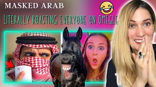 First time reaction to the Masked Arab | “Roasting Everyone on Omegle …. Again!!!” 🤣🤣🤣