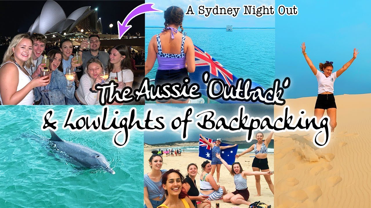 Staying in the AUSSIE 'OUTBACK', A SYDNEY NIGHT OUT & The LOWS of SOLO BACKPACKING... #AusVlog4