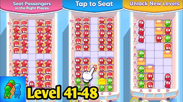 Seat Jam 3D All Levels 41-48 Gameplay Walkthrough Android IOS