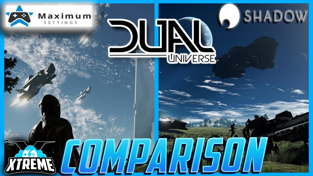 Dual Universe Graphics - Shadow PC vs Maximum Settings Cloud Gaming PC