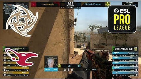 NiP vs mousesports | Highlights | ESL Pro League
