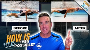 How to reduce drag when you swim and swim with better technique!