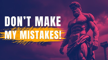 10 Stoic Lessons I Wish I Learned Before 30 – Don’t Make My Mistakes! #stoicism #stoicdwin #stoic