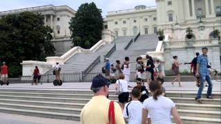 Русские туристы в Америке: Вашингтон, Капитолий