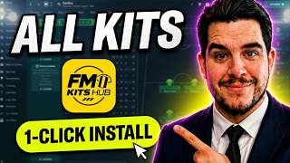 How to Install & Update All Football Manager Kits in 1 Click! (Free FM Tool Tutorial) screenshot 3