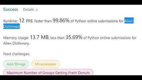 Leetcode 269. Alien Dictionary, Topological sort