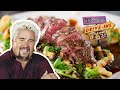 "Dangerous" Hanger Steak Gnocchi | Diners, Drive-ins and Dives with Guy Fieri | Food Network