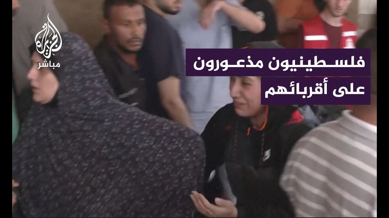 الجرحى يتوافدون إلى مستشفى خان يونس جراء قصف الاحتلال مناطق في قطاع غزة