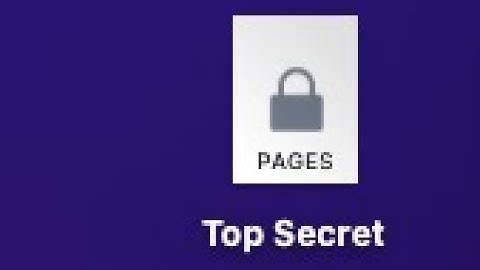 How to Password Protect Pages, Keynote or Numbers Documents on macOS