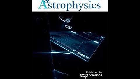 Astronomy & Astrophysics | Wikipedia audio article