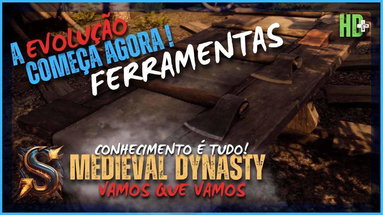Construções que vão MUDAR seu jogo! Como sair do início e EVOLUIR rápido! - Medieval Dynasty | PT-BR