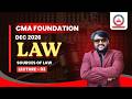 CMA Foundation Free Lectures | LAW Lec 3 | June 26 & Dec 26