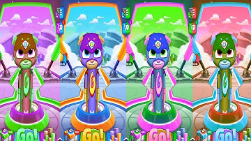 Talking Tom Hero Dash - Ginger - 4 x - Gameplay, Android - LILU