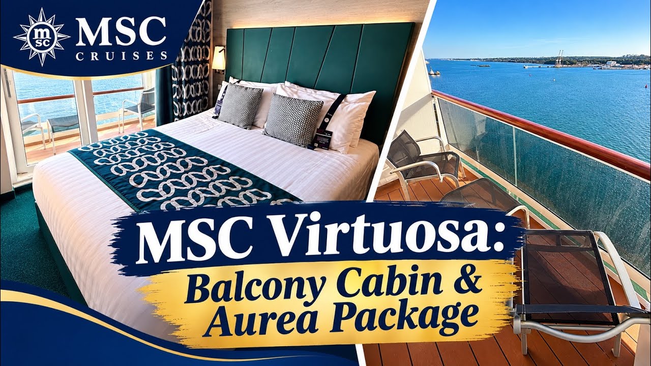 MSC Deluxe Balcony Cabin & Aurea Package