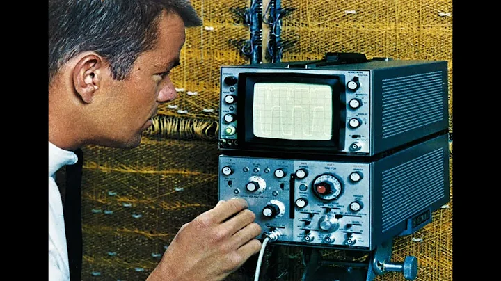 Hewlett-Packard 180A oscilloscope demo