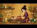 Morning Coffee Glow ☕ Vintage Soft Jazz Cafe Ambience Relax Study Peaceful Mood
